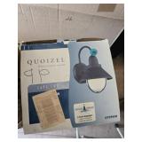 Quoizel Cape Cod Wall Lantern Black Finish NIB