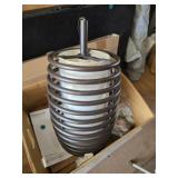 Kichler Industrial Spiral Cage Pendant  Light NIB