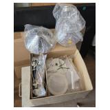 Recessed Led Pigtails, Hanging lights NIB