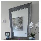 Gray Gram Wall Mirror43' x 27'