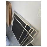 Window Screens Qty 11, misc sizes