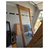 95 1/2' x 35 3/4' Door with Clear Glass