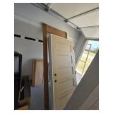 5-Panel Shaker Prehung Door Unit 82' T x 37 1/2' W