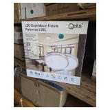 QPlus LED Flush Mount Fixture Qty NIB