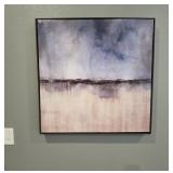 Canvas Painting of Skyline  30 x 30'