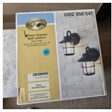 Hampton Bay Outdoor Wall Lantern 6.2 x 8.2 x 7.1