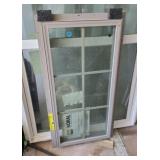 Window w/frame 35 3/4 x 17 1/2
