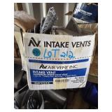 Intake Vents 16'x8' Aluminum Under Eave Vent