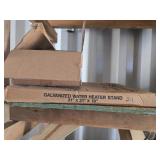 Galvanizzed Water Heater Stand 21'x21x18 and