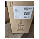 Trans Globe Rust Pendant Light NIB