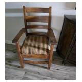 Antique Stickley Bros.Mission Oak Arm Chair
