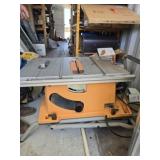 Ridgid Jobsite 10' Table Saw w/foldable Stand