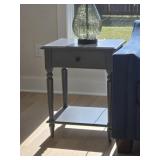 Pair of End Tables Grey in color