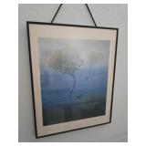 Framed Print Fisherman on the Water 20 x 16.5'