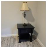 End Table & Table Lamp  25' Tall