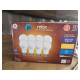GE Relax LED Soft White Bulbs Qty 4 in box 60W