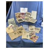 Large collection, Antique almanac