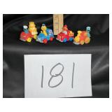 Vtg. 1980s Hasbro Sesame Street diecast toys
