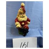 To. Chalkware santa bank 1940/50s