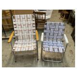 2 LAWN CHAIRS