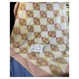 Late 1800 patch quilt see pics for condition
