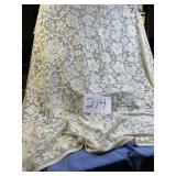 Vintage lace tablecloth