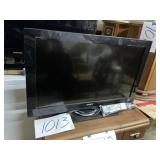 Sony Bravia flatscreen television with remote