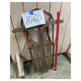 Vtg. Small runner sled