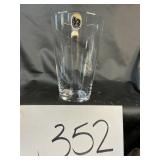 Vtg. Royal Leerdam Kristalunie crystal vase