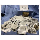 Box lot old photograph