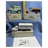 Vtg. ERTL DIE-cast banks (3)