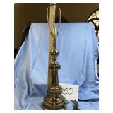 34 in. Tall stifle table lamp.
