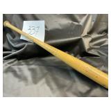 The. Louisville slugger baseball bat featuring