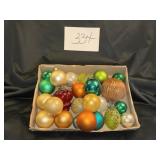 Vtg. Christmas balls