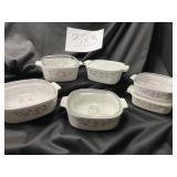 6 pc. Corning, where Rosemarie pink tulip