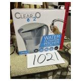 Clear 2 0  water, filtration pitcher