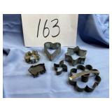 Vtg. Metal cookie cutters.
