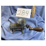 Antique 1883 cast iron number 12 kind meat