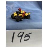 Vtg. Tyco Yamaha banshee four wheeler slot car
