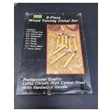 8 PC. WOOD TURNING CHISEL SET