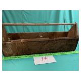 Vtg. Wood carpenters carry off.