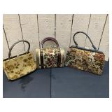 3 HANDBAGS