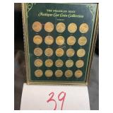 Franklin mint antique car coin collection series