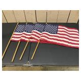4 FLAGS (17x11.5 INCHES)