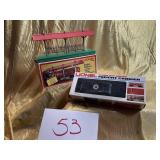 Lionel oh gauge freight carrier car and station