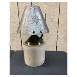 STONEWARE JUG LAMP