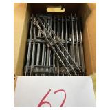 Vtg. Box lot. Spur one Model three rail track.