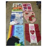 6 LARGE YARD FLAGS #3