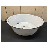 19.5 INCH ENAMEL TUB