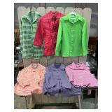 6 MOD LADIES BLOUSES